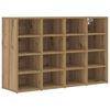 vidaXL Sk&oacute;knask&aacute;pur Artisan Eik 103 x 30 x 67 cm Samsettur vi&eth;ur
