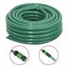 vidaXL Gar&eth;slanga me&eth; Festingarsetti Gr&aelig;nt 0,75" 30 m PVC