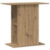vidaXL fiskab&uacute;rsstandur &uacute;r eik 36x75x72,5 cm verkfr&aelig;&eth;ilega vi&eth;artegund