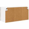 vidaXL Eldh&uacute;s sk&aacute;pur 2 pcs Rau&eth;-eik 60 x 31 x 40 cm Samsettur vi&eth;ur