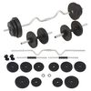 vidaXL Sett Lyftingast&ouml;ng me&eth; L&oacute;&eth;um og Handl&oacute;&eth; 30 kg