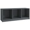 vidaXL Sj&oacute;nvarpssk&aacute;pur Gr&aacute;r 104x33x41 cm Gegnheil Fura