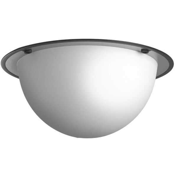 vidaXL umferðarspegill með kúplingu, Ø30 cm, akrýl