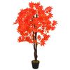 vidaXL Gerviplanta Rautt Hlyntr&eacute; me&eth; Potti 120 cm