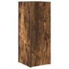 vidaXL Regnhl&iacute;fastendur Rau&eth;-eik 25 x 24,5 x 64 cm Samsettur vi&eth;ur