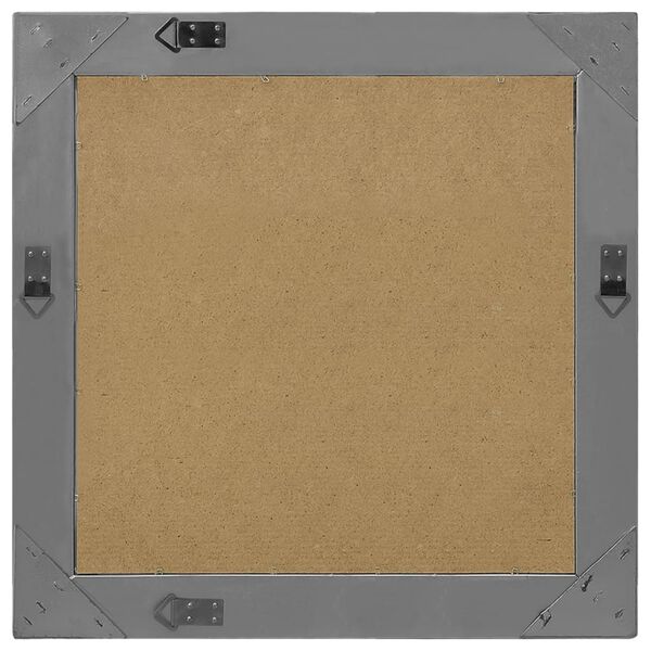 vidaXL Veggspegill Barokkstíll 60x60 cm Svartur