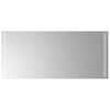 vidaXL LED Ba&eth;herbergisspegill 90x40 cm