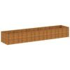 vidaXL Upph&aelig;kka&eth; Gar&eth;ker 479x100x69 cm Corten St&aacute;l