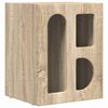 vidaXL N&aacute;ttbor&eth; Sonoma Eik 40 x 35 x 50 cm Samsettur vi&eth;ur