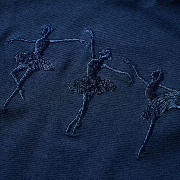 Barnabolur með Síðum Ermum Dökkblár 104