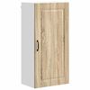 vidaXL Eldh&uacute;s sk&aacute;pur me&eth; geymslu Kalmar Sonoma Eik 50 x 31 x 100 cm