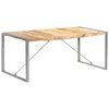 vidaXL Bor&eth;stofubor&eth; 180x90x75 cm Gegnheill Gr&oacute;fur Mang&oacute;vi&eth;ur