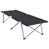 vidaXL Folding tjalds&aelig;ng Svartur 194 x 62,5 x 42,5 cm Oxford og St&aacute;l