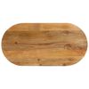 vidaXL Bor&eth;plata 100x40x2,5 cm Spor&ouml;skjulaga Gegnheill Mang&oacute;vi&eth;ur