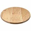 vidaXL Bor&eth;plata 100x50x2 cm Solid Wood Eik spor&ouml;skjulaga