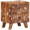 vidaXL n&aacute;ttbor&eth;ssk&aacute;pur 40x32x46 cm Solid Wood Endurunni&eth;