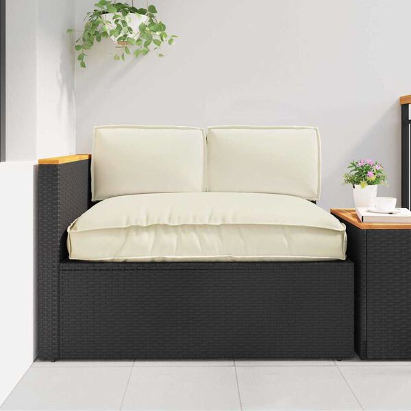 vidaXL P&uacute;&eth;asett 3 pcs Rj&oacute;malitur Oxford efni