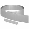 vidaXL Gar&eth;ja&eth;ar 4 pcs Silfur 450 x 0.05 x 15 cm Galvaniserad st&aacute;l