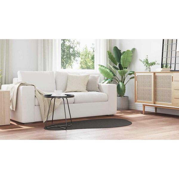 vidaXL Teppi HUARTE Antrasít 80 x 150 cm Pólýester