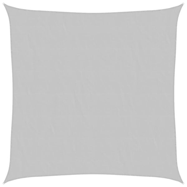 vidaXL S&oacute;lskyggnisegl Lj&oacute;sgr&aacute;tt 3,6x3,6 m 100% P&oacute;l&yacute;ester Oxford