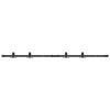 vidaXL Rennisk&aacute;pahur&eth;asett 152 cm Kolefnisst&aacute;l