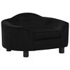 vidaXL Hundas&oacute;fi Svartur 67x47x36 cm Flos