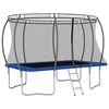 vidaXL Tramp&oacute;l&iacute;nsett R&eacute;tthyrnd 335x244x90 cm 150 kg