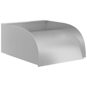 vidaXL Gosbrunnur 30x34x14 cm Ryðfrítt Stál 304