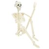 vidaXL Halloween Beinagrind 2 pcs Hv&iacute;tt 85 cm PVC