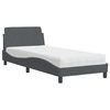 vidaXL R&uacute;m me&eth; D&yacute;nu Dover D&ouml;kkgr&aacute;r 80x200 cm Flauel