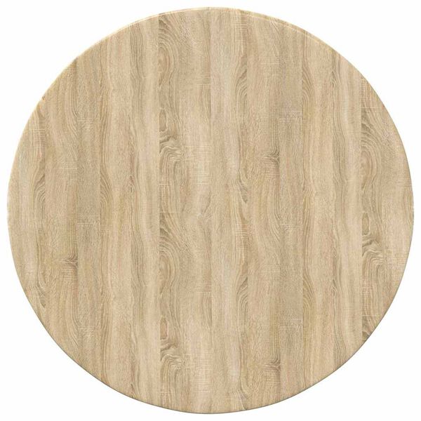 vidaXL Bor&eth;plata Sonoma eikarlitur 50 x 50 x 1,5 cm Samsettur vi&eth;ur