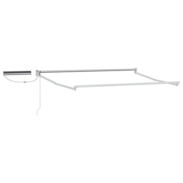 vidaXL Rafmagns samanbrj&oacute;tanlegt s&oacute;lsk&yacute;li Bjargarau&eth;ur 3 x 2,5 m