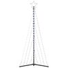 vidaXL LED Jólatré 339 LED Kaldur Hvítur 187 cm