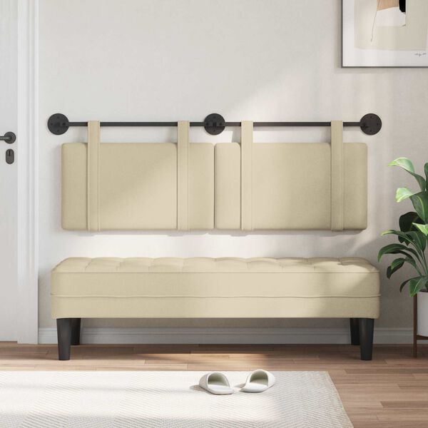 vidaXL Hengisk&aacute;li Vegghengt Einlita Rj&oacute;malitur 130 x 55 x 5 cm d&uacute;kur