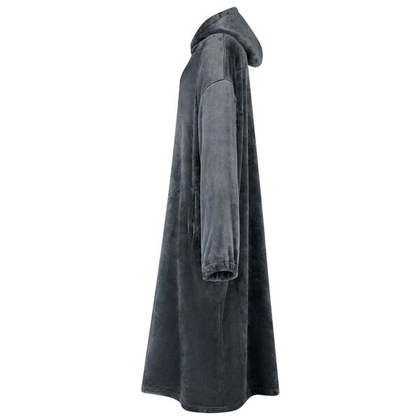 vidaXL Teppishettupeysa D&ouml;kkbl&aacute;r s Fl&oacute;nel