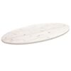 vidaXL Bor&eth;plata Hv&iacute;t 110x55x2,5 cm Gegnheil Fura Spor&ouml;skjulaga