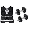 vidaXL 15 Hluta Handl&oacute;&eth;asett 20 kg Steypuj&aacute;rn