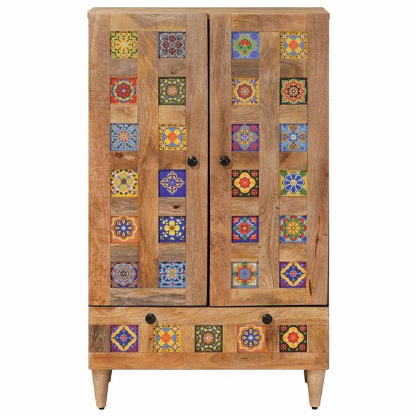 vidaXL H&aacute;bor&eth; me&eth; sk&uacute;ffu N&aacute;tt&uacute;rulegur 60 x 33,5 x 100 cm Hart mang&oacute;tr&eacute;