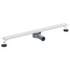 vidaXL 360&deg; &THORN;vottalei&eth;ari me&eth; grannri ger&eth; Silfur 80 cm