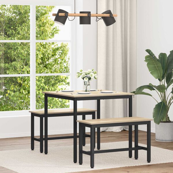 vidaXL Bor&eth;stofubor&eth; M&aacute;lmur