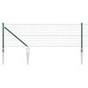 vidaXL Gir&eth;ing me&eth; p&oacute;st Gr&aelig;nn 0,4 x 50 m St&aacute;l og PVC