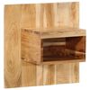 vidaXL n&aacute;ttbor&eth;ssk&aacute;pur 50x27x50 cm Solid Wood Acacia