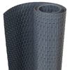 vidaXL Svalaskilr&uacute;m Reykgr&aacute;tt 500x80 cm P&oacute;l&yacute;rattan