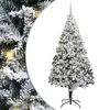 vidaXL Gervi j&oacute;latr&eacute; me&eth; 300 LED Hv&iacute;tt 240 cm PVC, st&aacute;l og plast