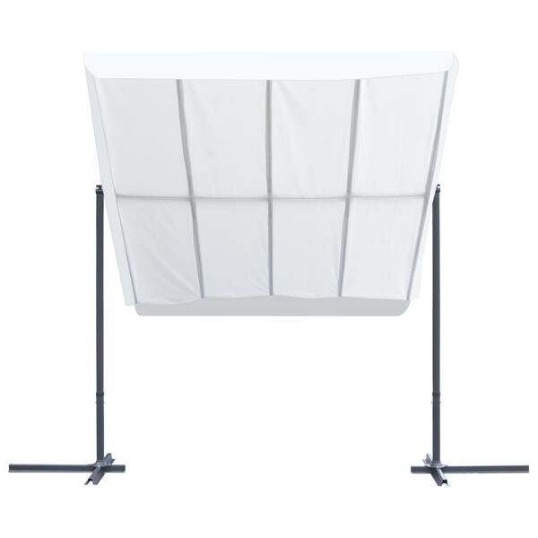 Gar&eth;sk&aacute;li me&eth; Hallanlegu og Hli&eth;ranlegu &THORN;aki 350x253x196cm Rj&oacute;mahv&iacute;tur