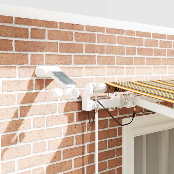 vidaXL H&aelig;gt a&eth; draga saman skyggni Marglitur 300 x 250 cm