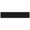 805380 vidaXL Bookshelf Boards 4 pcs Black 100x20x1,5 cm Chipboard