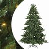 vidaXL Gervi hengdu j&oacute;latr&eacute; me&eth; 300 LED Gr&aelig;nn 240 cm PVC og St&aacute;l