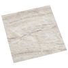 vidaXL G&oacute;lflagnir 5,11 m&sup2; 55 pcs PVC Br&uacute;nn og beige