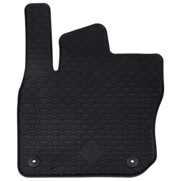 vidaXL B&iacute;lafutterm 4 pcs Svartur G&uacute;mm&iacute;